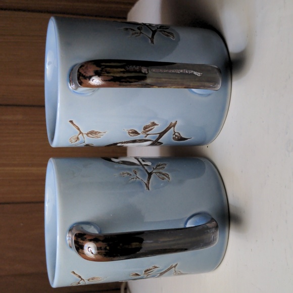 Vintage Otagiri Japan Set of 2 Bird Mugs - Picture 4 of 10